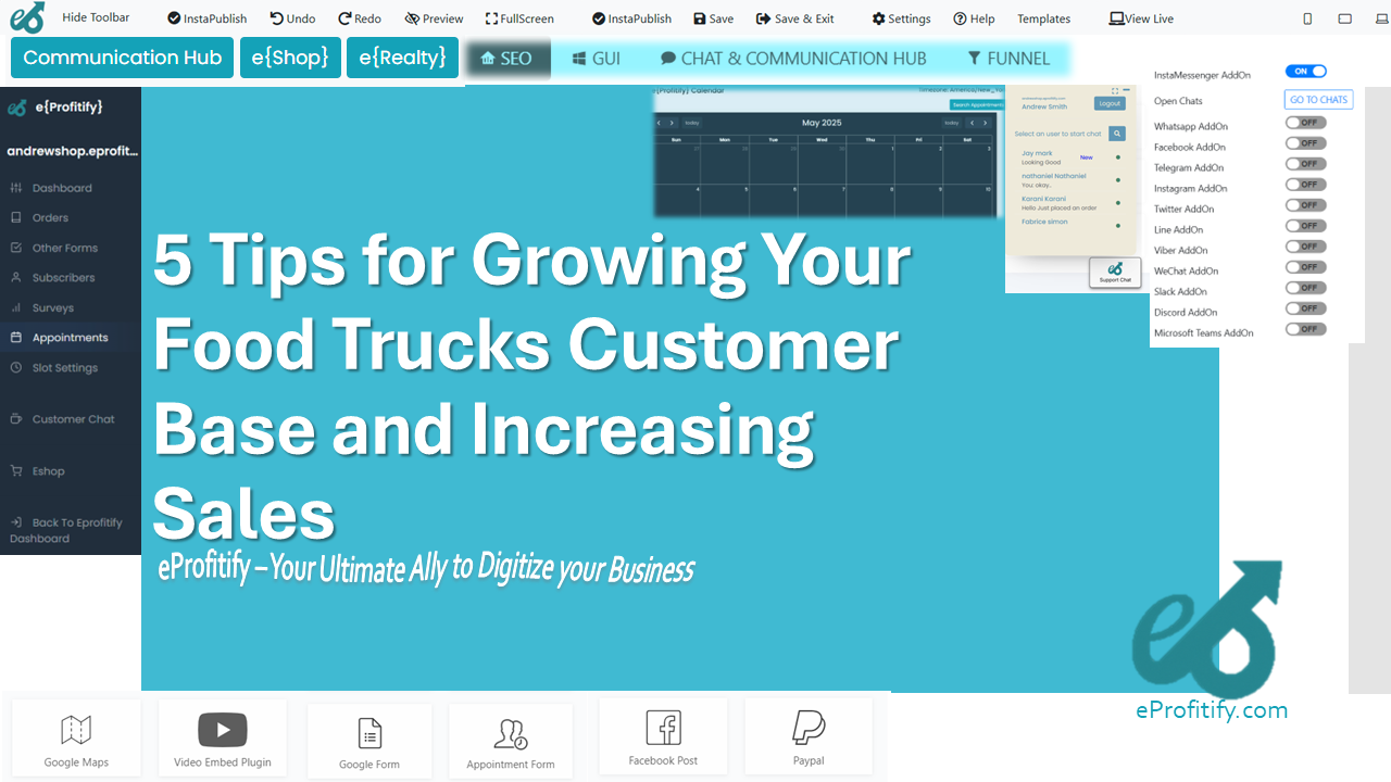 5 Tips for Growing Your Food Trucks Customer Base and Increasing Sales